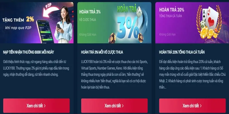 Hoàn trả cược cao nhất